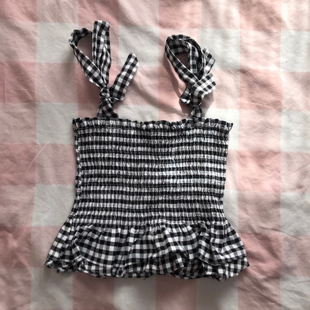Shein self tie tank